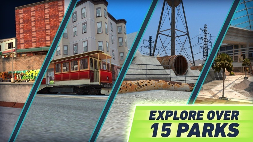 如何玩托尼霍克滑板手机版